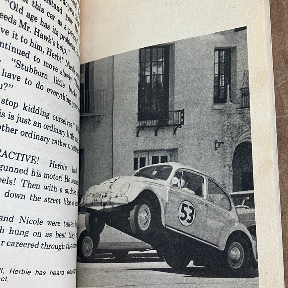 'Herbie Rides Again' 1st printing Sept. 1974 Walt Disney studios softcover Book - Picture 9 of 16